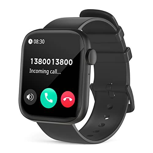 스마트 Watch(Answer/ Make 전화), 1.8” 풀 터치 스크린 스마트워치 AI 음성 어시스턴트 심박수, 심장박동수 슬립 트래커, IP67 방수 워치 120+ 스포츠 모드 남성용 여성 호환가능한 안드로이드 iOS
