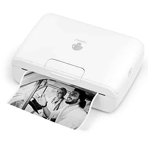 Phomemo M04S 블루투스 휴대용 Printer-Wireless 열 프린터, 지원 53/ 80/ 110mm 인쇄 폭, 300dpi, 호환가능한 휴대폰 and 패드 문서, 노트, 스티커, 저널,일기,일지