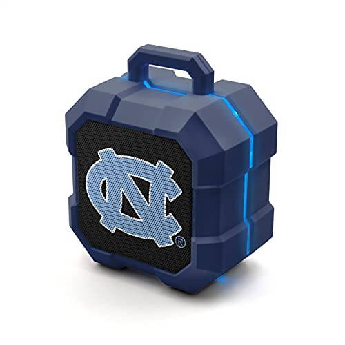 SOAR NCAA Shockbox LED 블루투스 스피커, 북쪽 Carolina Tar 발꿈치