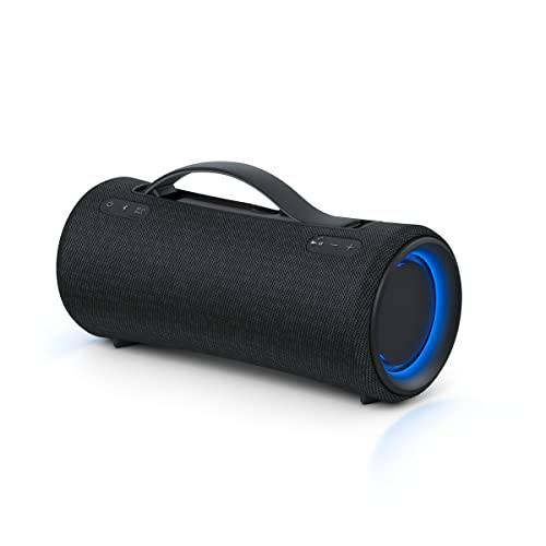 소니 SRS-XG300 X-Series 무선 Portable-Bluetooth Party-Speaker IP67 방수 and 방진 25 Hour-Battery and 개폐식 핸들, 블랙- New