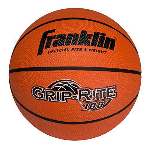 Franklin Sports Grip-Rite 100 러버 농구 (사이즈 7)