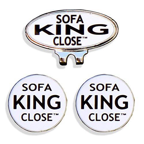 Sofa King The Close Golf Ball Markers are SOFAKING Great Stocking Stuffers, Golf Accessories & Golf Gifts for Men or Women. Sofaking Funnier Then a Potty Putter and Drier for Your Balls