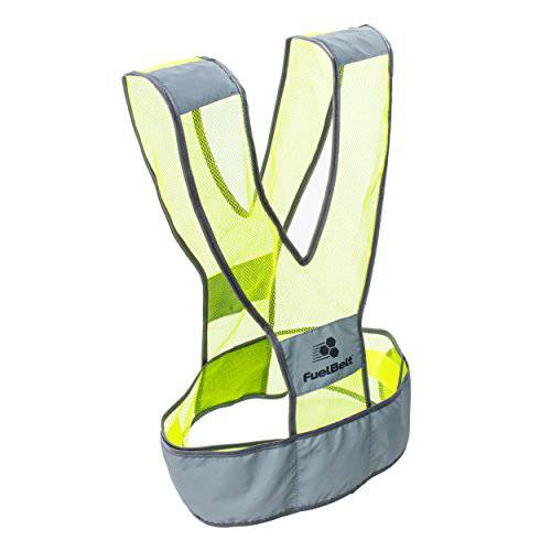 FuelBelt Reflective Neon Safety Vest to Enhance Runner Visibility