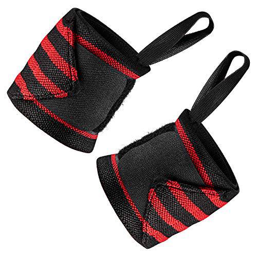 CONICE NINI Wrist Wraps Weightlifting, Suits Men & Women, Wrist Support for Strength Training,Bodybuilding and Powerlifting 2PCS