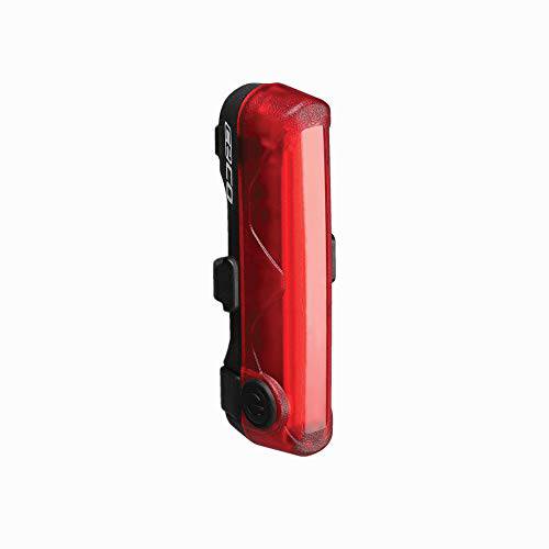 CECO-USA: 80 Lumen USB Rechargeable Bike Tail Light - Super Wide & Bright Model TC80 Bicycle Rear Light - IP67 Waterproof, FL-1 Impact Resistant - COB LED Red Safety Light - Pro Grade Bike Tail Light