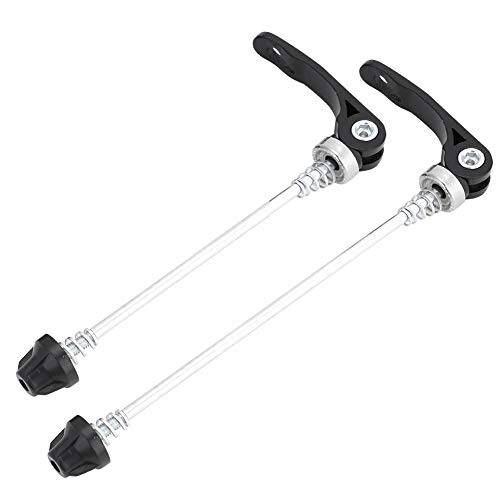 VGEBY Wheel Hub Front and Rear Skewers Quick Release Clip Bolt Lever for Road Mountain Bicycle