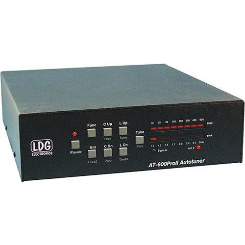 LDG Electronics AT-600PROII 자동 안테나 튜너 1.8-54 Mhz, 600 와트, 2 Year 워런티
