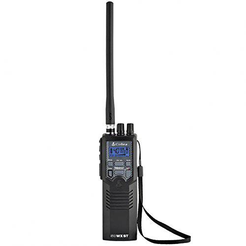 Cobra HH50WXST 핸드 헬드 CB 라디오 - 응급시 라디오, 여행용 에센셜, 이어폰 잭, 4 와트, 소음 방지& NOAA 알림