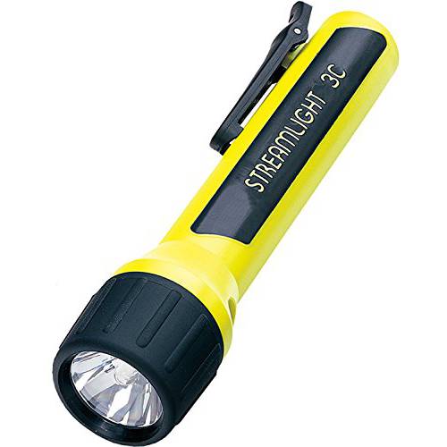 Streamlight 33202 ProPolymer 3 C-Cell 10-LED 플래시라이트,조명, Yellow - 85 루멘