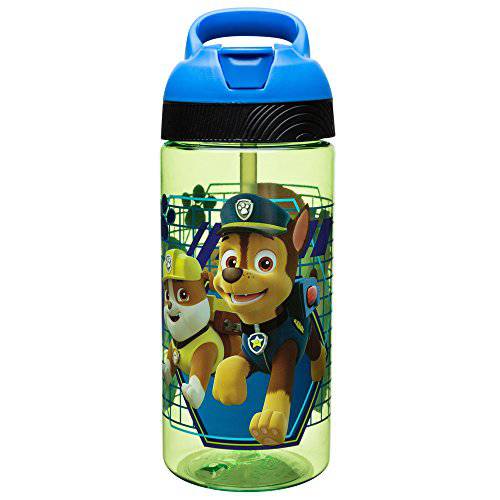 Zak Designs Paw Patrol 19 oz. Plastic Water Bottle, Paw Patrol