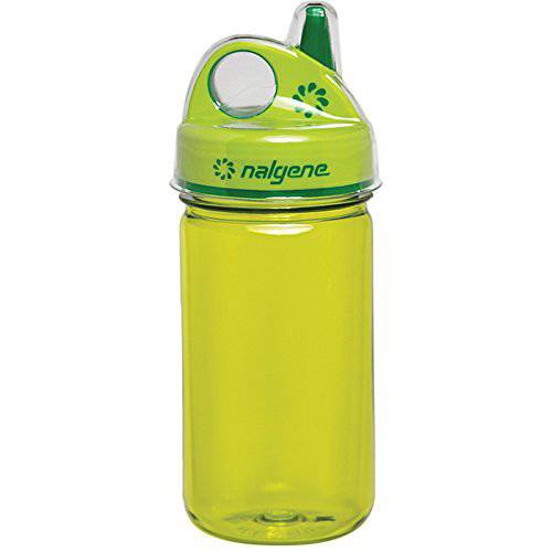 Nalgene Grip-N-Gulp Bottle with Cover, Green, 32 oz