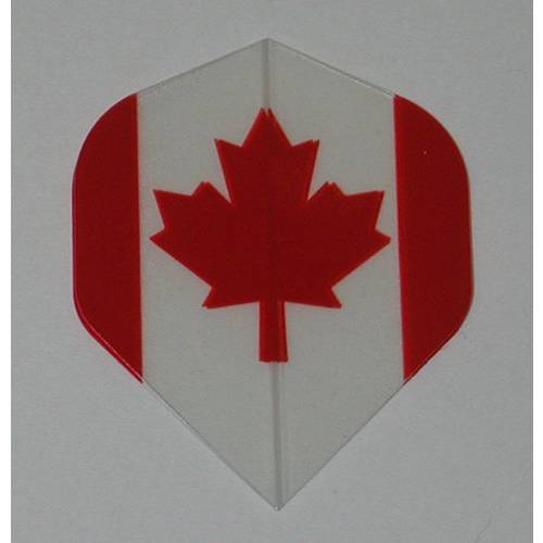 US Darts - 5 세트 (15 Flights) 캐나다, Canadian 메이플 Leaf - 스탠다드 다트 Flights