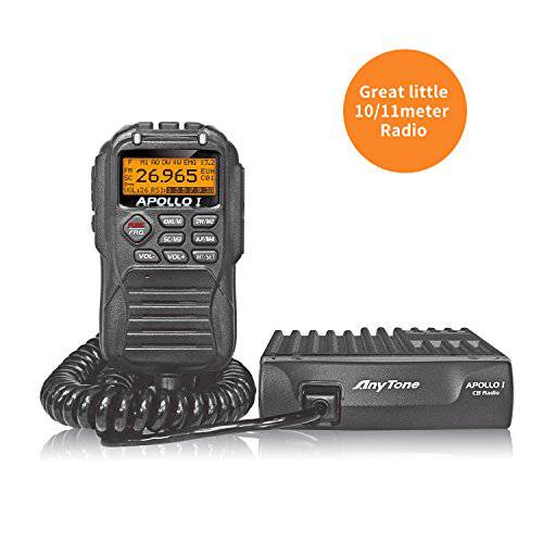 AnyTone APOLLO I 10 Meter Radio can convert into 11 meter CB Radio Kit 40 Channel for truck