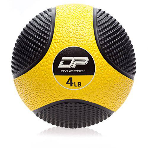 DYNAPRO Medicine Ball | Exercise Ball, Durable Rubber, Consistent Weight Distribution, Comfort Textured Grip for Strength Training