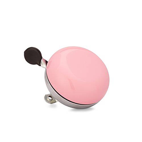 Kickstand Classic Ding Dong Bicycle Bell by Cycle Works - Blush Pink