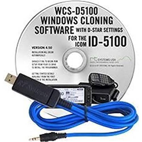 WCSD5100-USB 프로그래밍 소프트웨어 and USB-29A Icom ID-5100