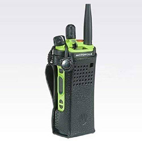 PMLN7905A PMLN5876 - Motorola  가죽 Carry 케이스 3 Fixed 벨트 루프 숏 배터리, 라디오 Not 포함