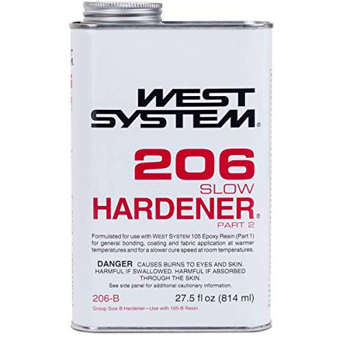 West System 206-B Slow Hardener .86 qt