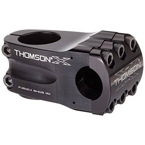 Thomson Elite BMX 22.2 자전거 스템 (1-1/ 8 x 0-Degree x 50 x 22.2 BMXmm, 블랙)