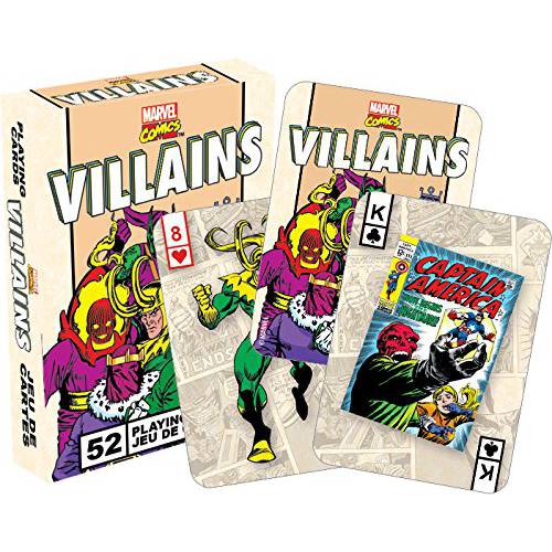 Aquarius 마블 Villains 레트로 플레이 카드