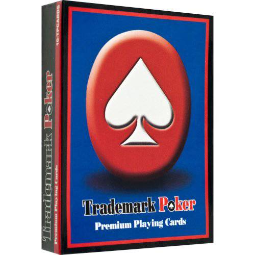 Trademark Poker  프리미엄 플레이 카드 - 블루