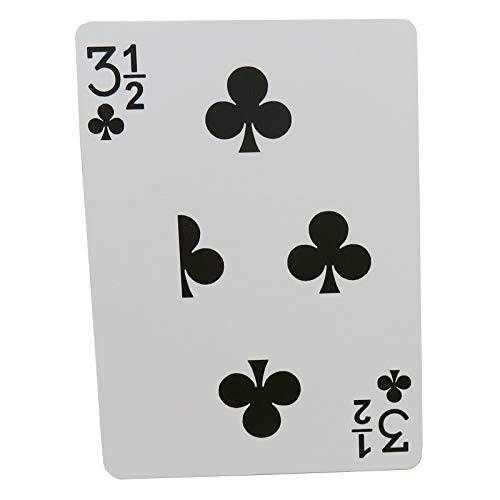 3 1/ 2 of 클럽 - 자전거 후면 - 매직 카드 Trick 놀이