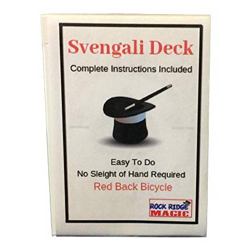 락 Ridge Svengali Deck, 여러 Force 카드 (레드, 1 팩 (2 데크))