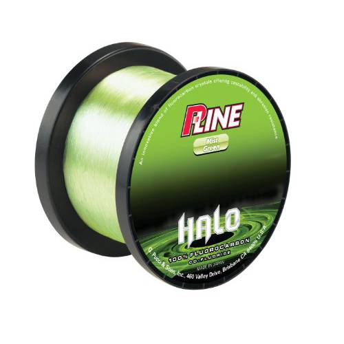P-Line Halo Fluorocarbon 미스트 그린 어업 라인 2000 YD 벌크, 대용량 스풀