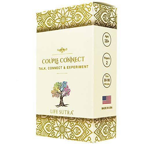 커플 Connect - By USA Psychologist - 155 대화 스타터 and Thoughtful 활동 - 개선된다 마음챙김, 커뮤니케이션, 로맨스 and 믿음 - 카드 게임 성인