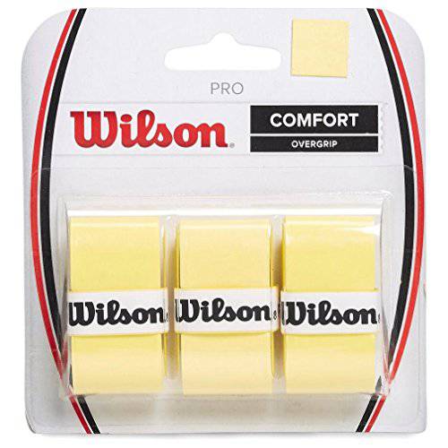2 팩 - Wilson  프로 오버그립 3 팩 (Yellow)
