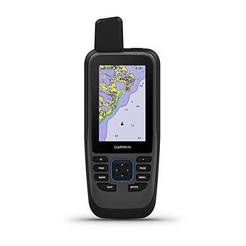 Garmin Gpsmap 86SC, 플로팅 소형,휴대용 GPS 버튼 작동, Preloaded BlueChart G3 Coastal Charts, 스트림 보트 데이터 From 호환가능한 Chartplotters