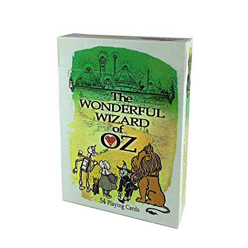 Rodaruus Wizard of Oz 플레이 카드, 풀 54 Poker-Size 카드 Deck