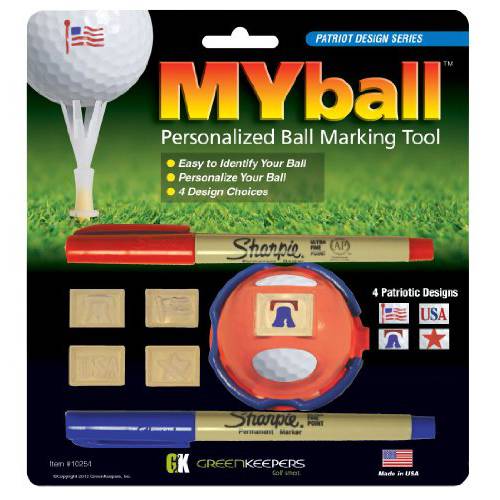 Greenkeepers MyBall 개인설정가능한 골프 볼 마킹 툴