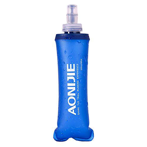 AONIJIE Lovtour 워터 소프트 플라스크 접이식,접을수있는 BPA 프리 TPU 물병, 워터보틀 런닝, Marathon 등산 and 사이클링