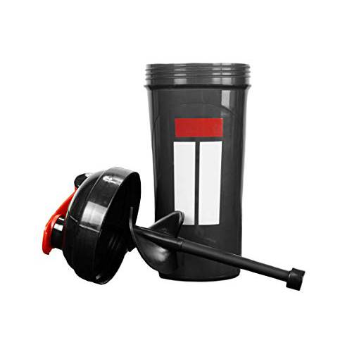 쉐이커보틀 Isolator Fitness ISOSHAKER - BPA 프리 아이솔레이터 블랙 단백질,프로틴 쉐이커보틀