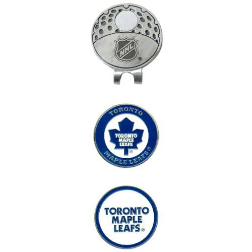 팀 골프 NHL Toronto 메이플 Leafs 골프 캡 클립 2 탈부착가능 Double-Sided 에나멜 마그네틱,자석 볼 마커, Attaches 용이하게 to 모자