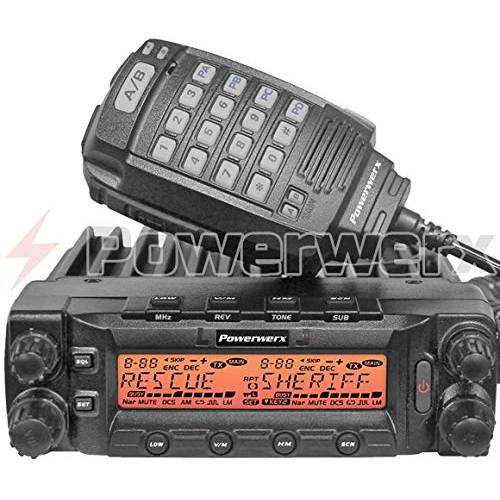 Powerwerx DB-750X 듀얼밴드 VHF/ UHF (136-174, 400-490) 50W 750 채널 상업용 휴대용 라디오