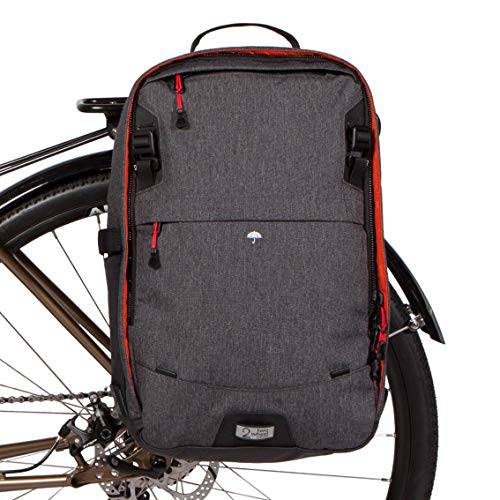 Two Wheel Gear - Pannier 백팩 컨버터블 - 2 in 1 자전거 통근 and 여행용 백