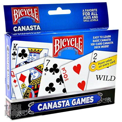 Bicycle 2-Pack Canasta 카드 게임 스탠다드