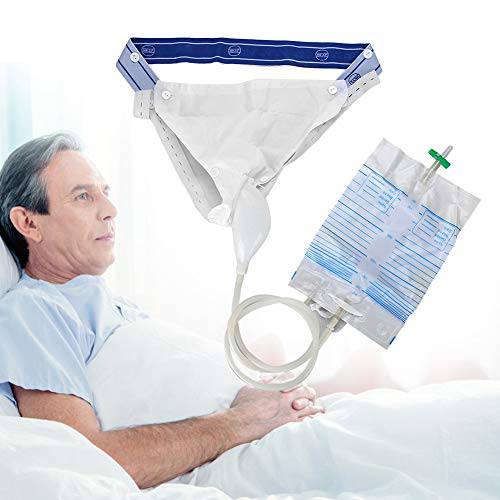 오줌 보관함, 실리콘 성인 Man Woman 노인 Urinal 오줌 Catheter 백 3 타입 선택 Man Woman 노인 (01)
