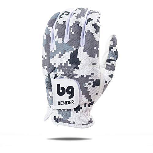 Bender Gloves  매쉬 골프 장갑 여성용, Cabretta 가죽, Easy-Grip 장갑, 착용 on 왼손