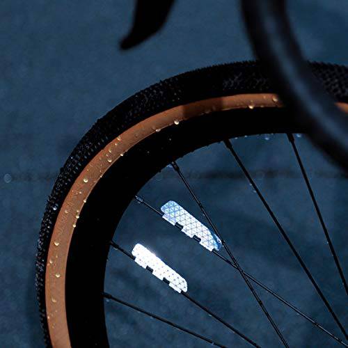 Flare | 2pc 자전거 Spoke 반사판 | 브라이트 경량 자전거 반사판S | 방수 Reflecting 접착 필름 | Spoke 악세사리| 세이프티,안전 경고 반사판S 스티커