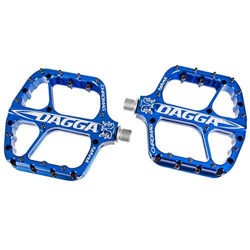 CHROMAG Dagga 유니섹스 성인 MTB/ MTB/ 싸이클/ VAE/ E-Bike 페달, 블루, 120 x 115 mm