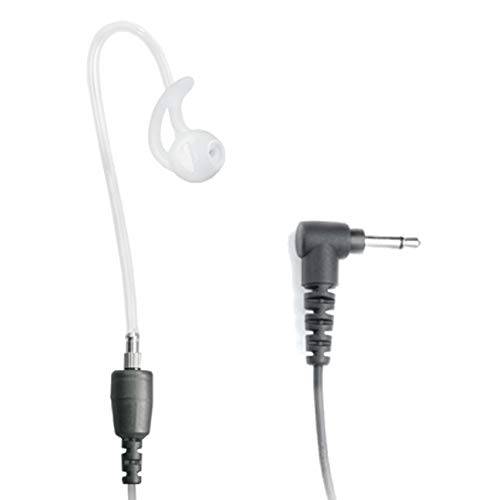 라디오 이어폰, Fox ST Listen Only 숏 튜브, Earphone Connection, 3.5mm 직각, 다이렉트 to 스피커 마이크 Receive Only