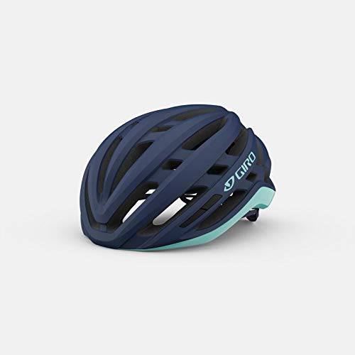 Giro Agilis MIPS W 여성 로드 사이클링 헬멧 - 스몰 (51-55 cm), 매트 미드나잇/ 쿨 브리즈 (2021)