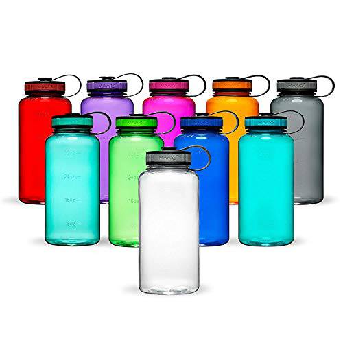 Maars 트리탄 와이드 입구 34 oz. BPA-Free 스포츠 물병, 워터보틀 | 1 팩 - 블루