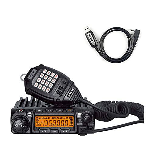 TYT TH-9000D UHF 모노 밴드 휴대용 라디오 50 와트 Amateur 자동차 트럭 Ham 트랜시버 USB 프로그래밍 케이블