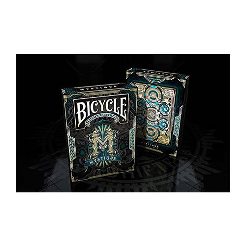Gamblers 창고 플레이 카드 | 자전거 미스티크 플레이 카드 (블루)| 커스텀 디자인 | Collectable