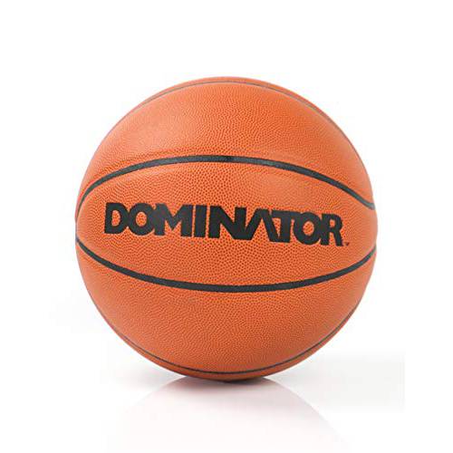 DOMINATOR HomeSports 실내 헬스장, 리얼 느낌 컴포지트, Composite 가죽 프로 게임 농구, 규제 and 공식 사이즈 (29.5)