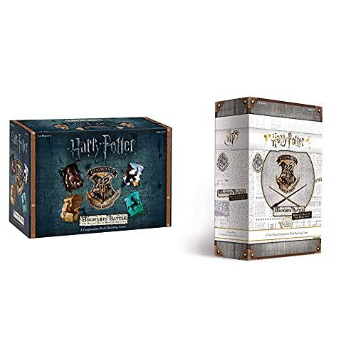 Hogwarts 배틀 - the 몬스터 박스 of 몬스터 확장 카드 게임& USAOPOLY 해리포터 Hogwarts 배틀 방어 Against the 다크 Arts | 경쟁 덱 빌딩 게임 (DB010-512-001800-06)